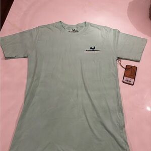 Mint Green Women's Short Sleeve beach & barn tee NWT